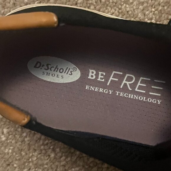 Dr. Scholl's Madi Knit Up Black Tennis Shoe 6.5 - Picture 2 of 3